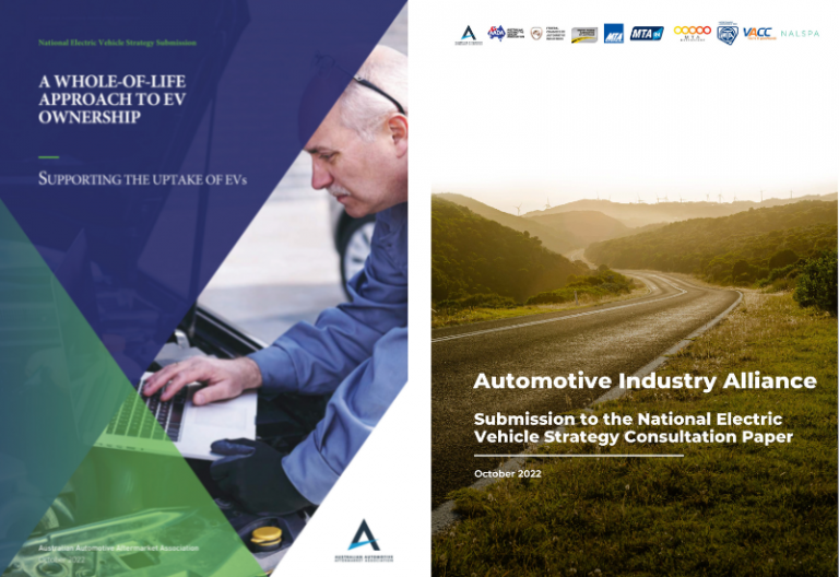 AAAA Submissions to the National Electric Vehicle Strategy Australian